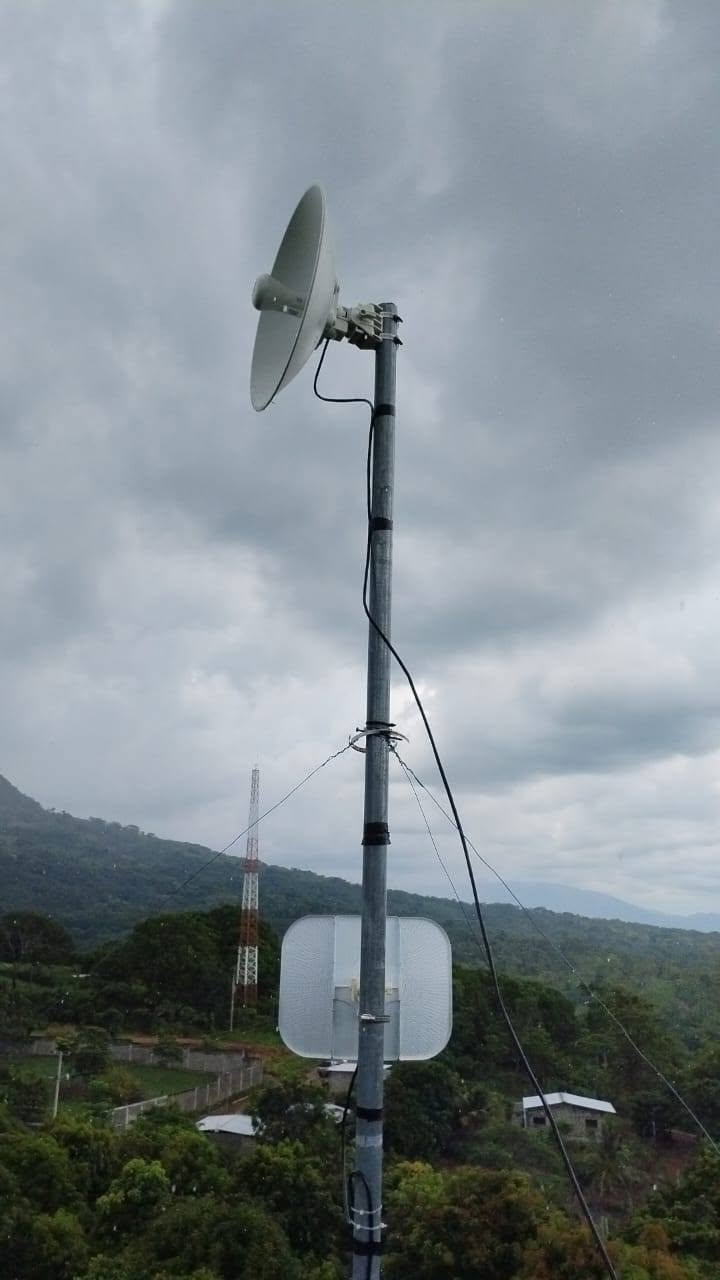 Equipo de enlace inalámbrico para conectividad